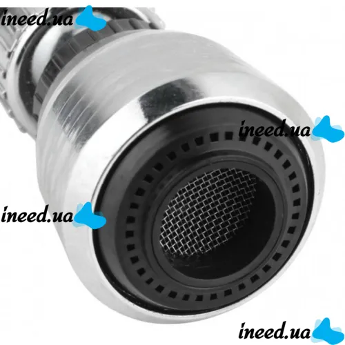 Universal rotary nozzle on the faucet for saving water Water Saver, Aerator on the mixer with a twist for adjusting water, Water Saver