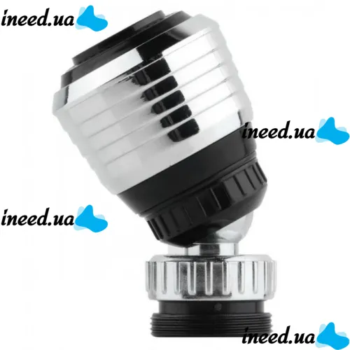 Universal rotary nozzle on the faucet for saving water Water Saver, Aerator on the mixer with a twist for adjusting water, Water Saver