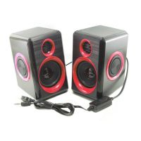 Speakers for PC Computer F&T FT-165 Black,Red
