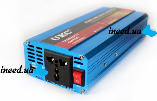 Преобразователь с чистой синусоидой AC/DC 12v 1200W авто инвертор