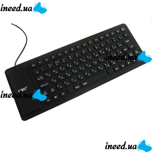 Клавіатура комп'ютерна USB силіконова KEYBOARD X3