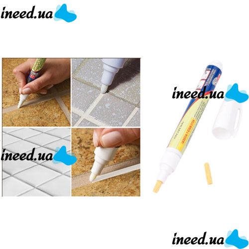 Pencil marker for painting over tile seams Grout-Aide Grout & Tile Marker K12-69 / Marker for tile Snowball