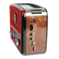 Portable Radio Receiver - MP3 Speaker Golon RX-456S Solar with Solar Panel