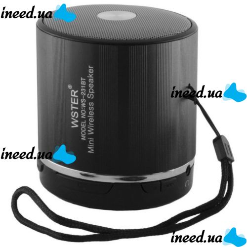 Portable mobile speaker SPS WS-231BT