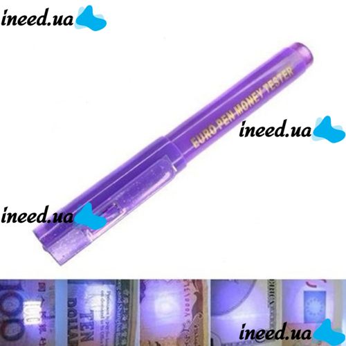 Олівець для перевірки валют Euro PEN Money Tester з ліхтариком