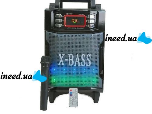 Wireless Bluetooth Speaker X-BASS Golon RX-2900BT with Color Music and Microphone
