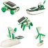 Educational designer robot 6 in 1 on a solar battery