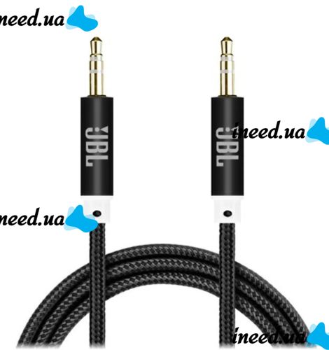AUX кабель T & G 3.5 mm Jack-Jack, аудіо Подовжувач 3.5 мм 1 метр