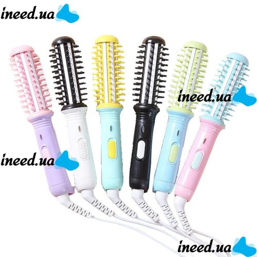 Mini iron - Comb hair curly mini for curling and straightening hair in a plastic case