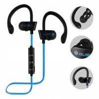 RT558 BT Wireless Sports Bluetooth Headphones with Ear Mount RT-558