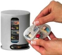 Organizer for tablets for 7 days Pill Pro pillbox, container for tablets for a week