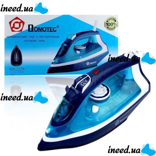 Праска Domotec MS - 2228 2200W керамічна підошва