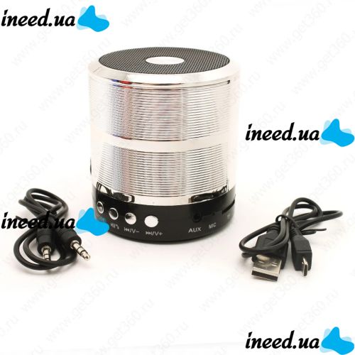 Wireless Portable Bluetooth MP3 Speaker SPS WS-887