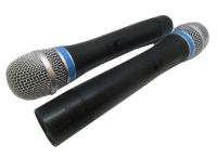 Бездротовий комплект з 2-х мікрофонів Sennheiser EW - 100 радіосистема два радіомікрофона і база