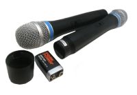 Бездротовий комплект з 2-х мікрофонів Sennheiser EW - 100 радіосистема два радіомікрофона і база