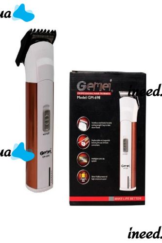 Акумуляторний тример для стрижки волосся GEMEI GM-698