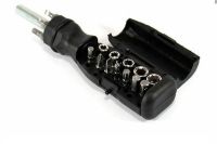 Screwdriver with reinforced handle and bits TOOL QC002 5 bits