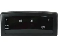 Електронний настільний годинник Caixing CX 909-A із зеленим Led підсвічуванням, Настільний цифровий годинник червоний з датою і термометром від мережі 220V
