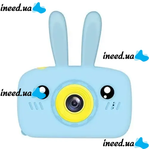 Children's Rechargeable Camera DVR Baby Camera XL-500R Bunny, Children's Digital Camera 7688 600mAh, Digital Camera for Children Blue