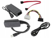 Перехідник USB SATA IDE 2.5/3.5 з блоком живлення,