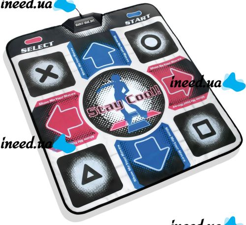 Танцевальный коврик для телевизора и ПК Dance Mat PC+TV ТВ и ПК (RCA + USB)