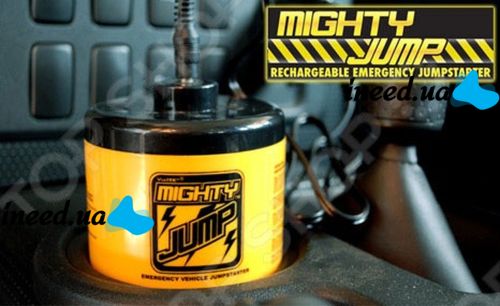 Автомобильное Зарядно - пусковое устройство для аккумулятора Mighty Jump MJ01, Jump Sterter 3011
