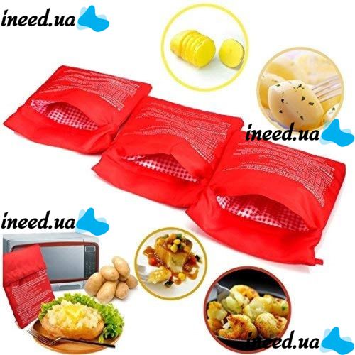 Мішок для приготування картоплі в мікрохвильовці Potato Express bag мішечок