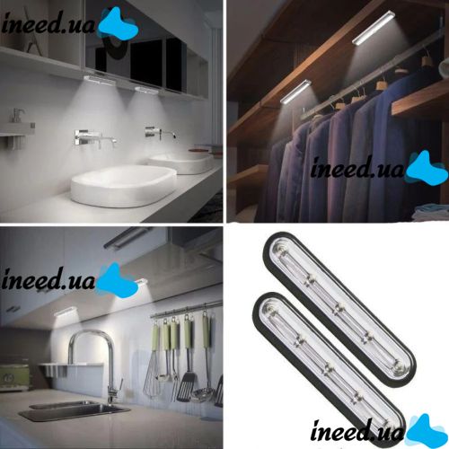 Світильник настінний StickNClick самоклеючі світильники Stick N Click Strip Light стельові світильники