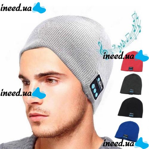 Портативная колонка Шапка с bluetooth наушниками SPS Hat BT