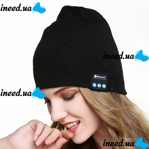 Портативная колонка Шапка с bluetooth наушниками SPS Hat BT