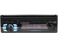 Car Radio with Retractable Screen 7" Bluetooth Car Stereo SWM 9601G 1DIN Car Radio MP5 FM/AM with Monitor and Rear View Camera 9612G