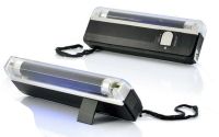 UV Portable Handheld Currency Detector DL01 DL-01, Pocket Detector for Verifying the Authenticity of Banknotes and Banknotes with a Flashlight Black
