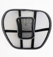Ортопедична спинка-подушка Plymex Seat Back c масажером Упор поперековий для спини на крісло, стілець, в автоSupretto Car Back Support