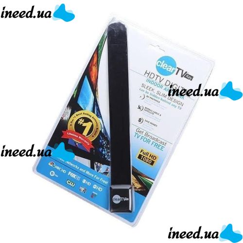 Цифрова телевізійна антена Digital Clear TV key full hd 1080 приймач HQCLEAR TV