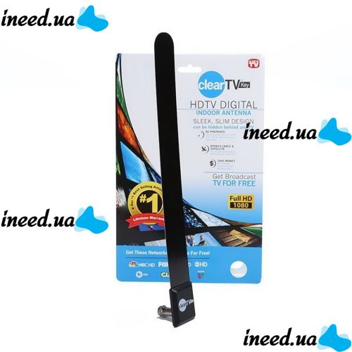 Цифрова телевізійна антена Digital Clear TV key full hd 1080 приймач HQCLEAR TV