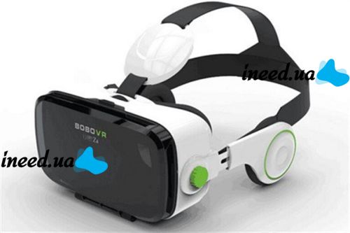 3D Virtual Reality Glasses Bobo VR Z4 Helmet with Remote Control and Headphones