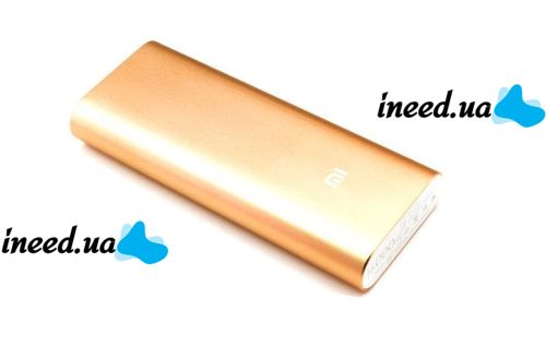 Battery Charger Xiaomi MI Power Bank 16000 mAh Gold, Silver, Black