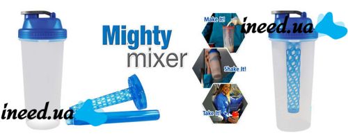 Шейкер для коктейлю Mighty Mixer-ручний міксер