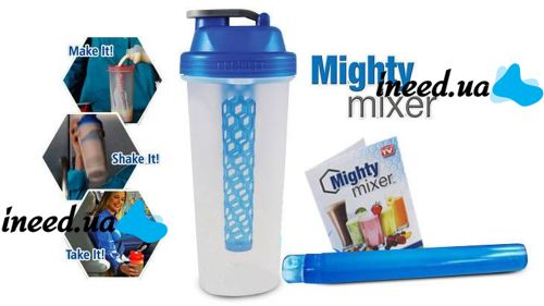 Шейкер для коктейлю Mighty Mixer-ручний міксер