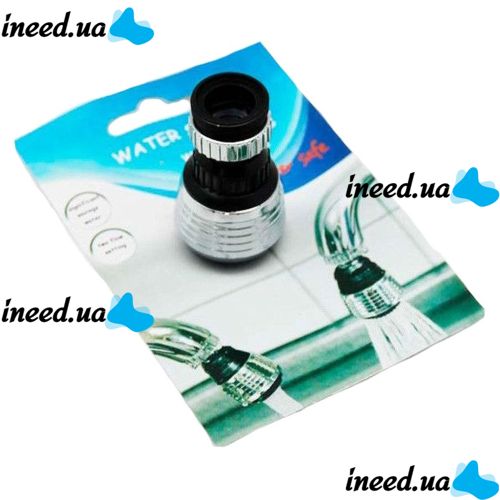Universal rotary nozzle on the faucet for saving water Water Saver, Aerator on the mixer with a twist for adjusting water, Water Saver