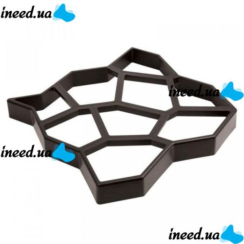 Форма для садової тротуарної доріжки 45x45 см Cobblestone-Look ФМ3840, форми для садової плитки