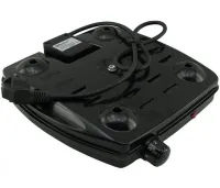 Electric Desktop Infrared stove Domotec MS-5851 Ceramic for 1 burner, Ceramic electric stove 1200 W thermostat for 5 positions Black
