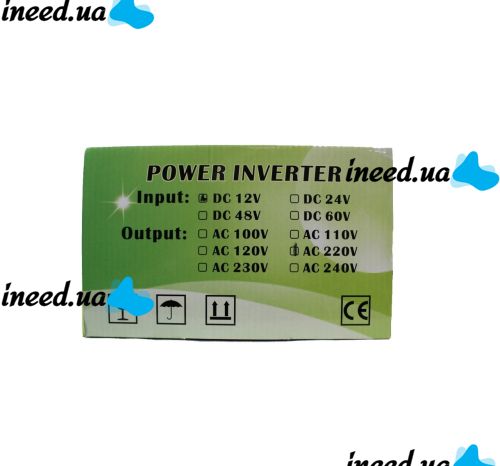 Автомобільний перетворювач напруги Wimpex 12v-220v 4000W інвертор C Led дисплеєм
