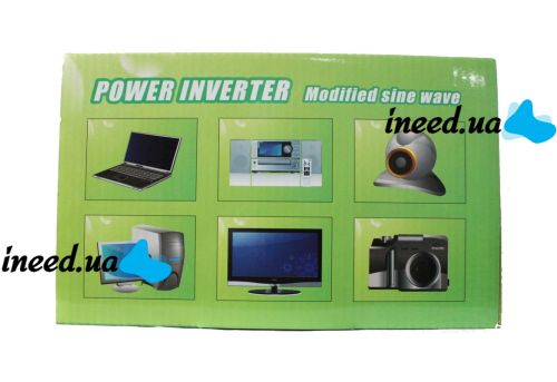 Автомобільний перетворювач напруги Wimpex 12V-220V 7200w інвертор C Led дисплеєм і зарядним від мережі 220