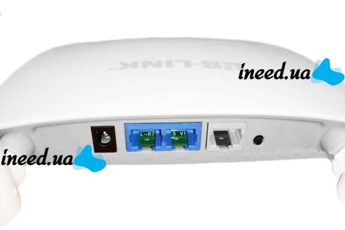 LB-Link BL-WR450H WiFi White Wireless Router (Wi-Fi Router) with 4 antennas and 2 USB ports