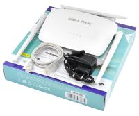 LB-Link BL-WR450H WiFi White Wireless Router (Wi-Fi Router) with 4 antennas and 2 USB ports