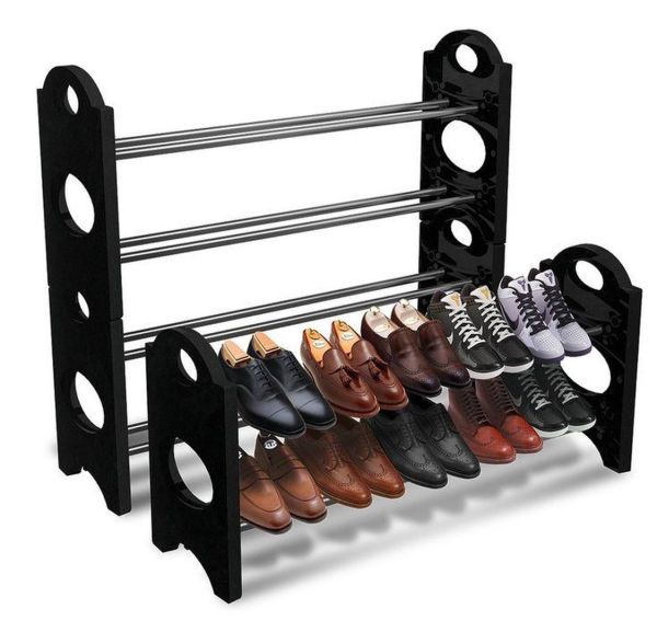 Shoe Shelf Stackable Shoe Rack Rack Shoe Organizer