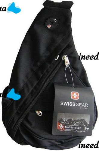 Міський рюкзак через плече SwissGear Sling 0078 Black Urban рюкзак через плече SwissGear Sling 0078