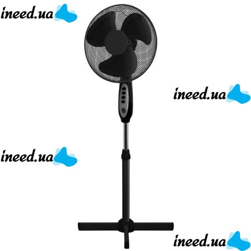 Підлоговий вентилятор Euromax EU-809 дрібна сітка 40W stand fan 16 " 40W