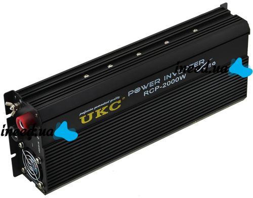 Професійний перетворювач інвертор UKC 12V - 220V RCP-2000W